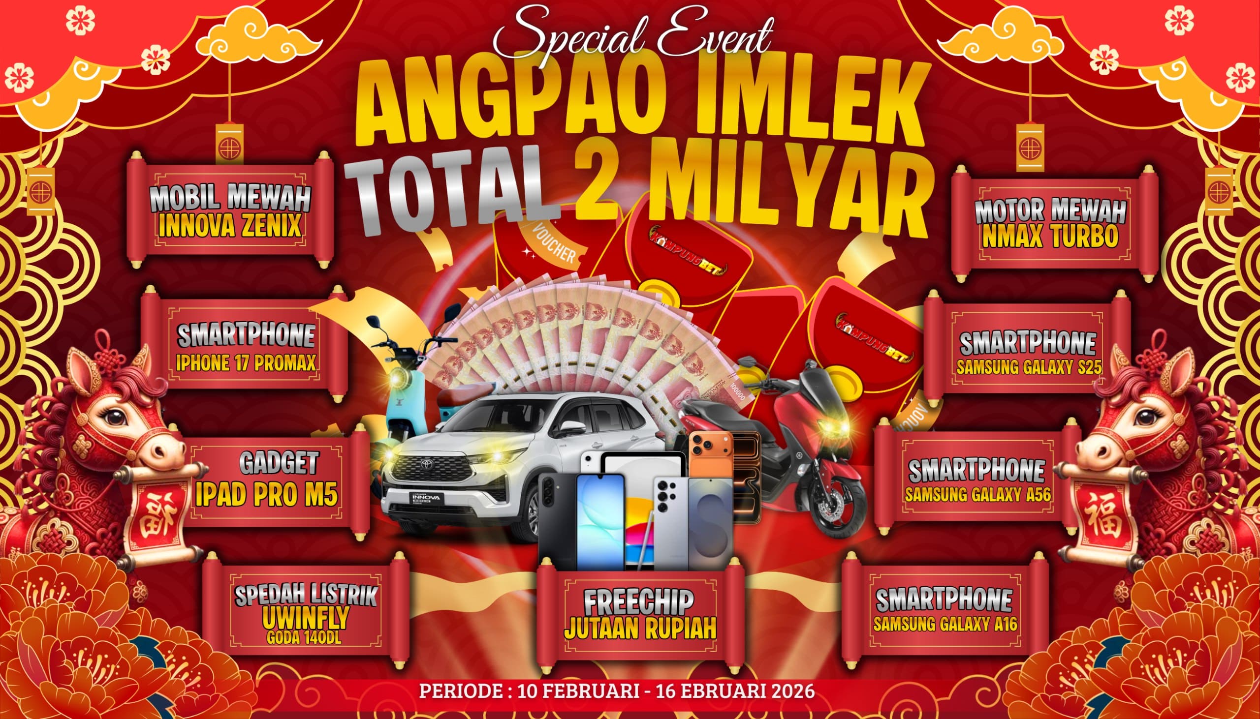 Event Imlek Angpao Kampungbet